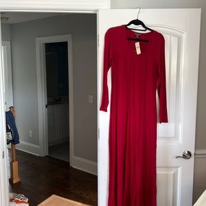 NWT Tommy Bahama Long Sleeve Long Dress